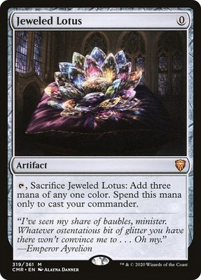 MTG Jeweled Lotus  - Commander Legends #319
