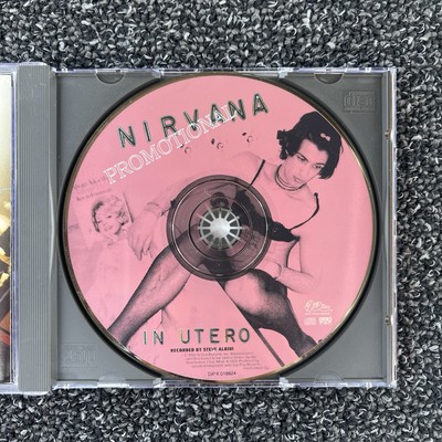 NIRVANA - In Utero - 1st Promo CD DGCD-24607 DJ - RARE Promotional