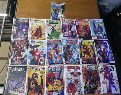 Deadpool Kills the Marvel Universe Variant LOT of 19 Books!!  2025 All NM!!