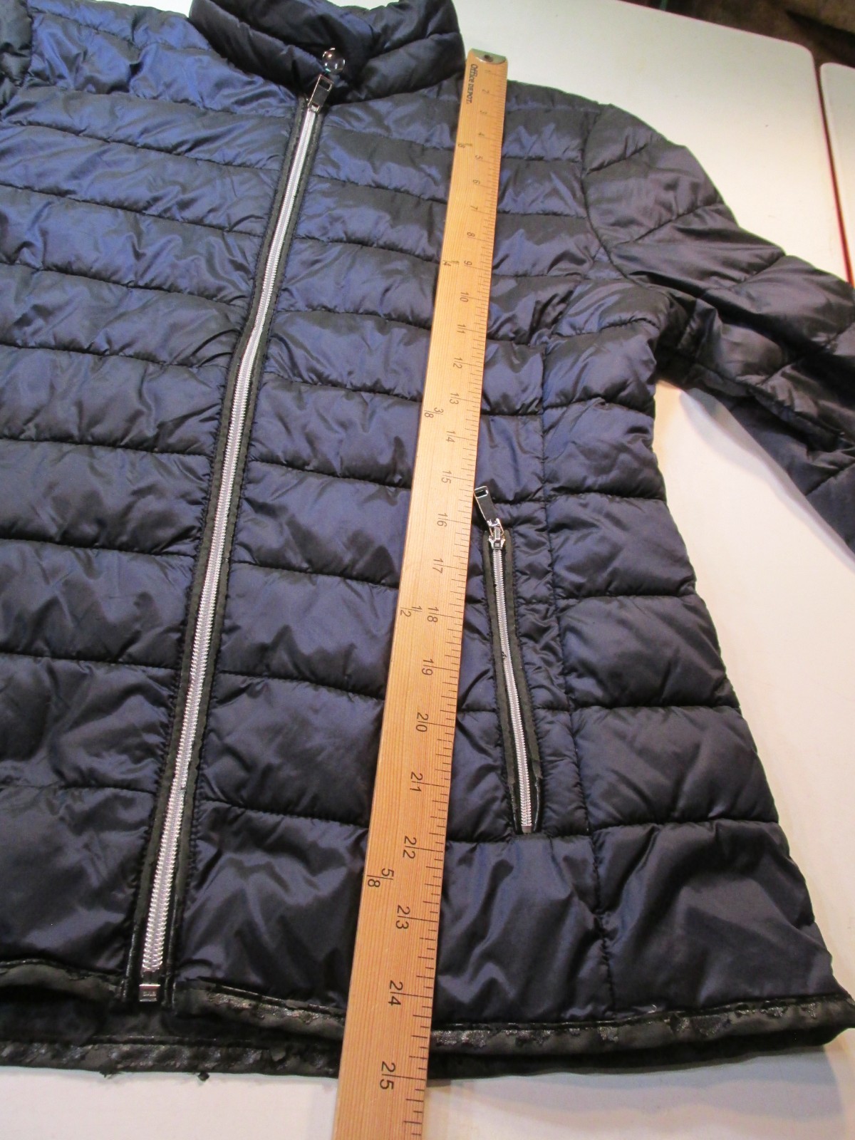 BLACK RIVET Packable Light Puffer Jacket Women Me… - image 17