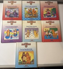 Vintage Teddy Ruxpin 1985 Lot Of 7 World Of Wonder Books No Tapes