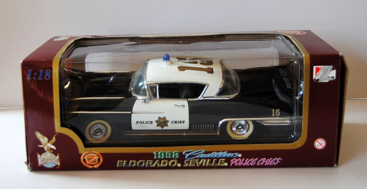 Road Legends Cadillac EL Dorado Seville 1 Police Chief 1958