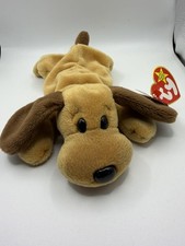 Ty Beanie Babies BONES The Dog 4th Gen Tags PVC Pellets 1-18-94 1993 Style 4001
