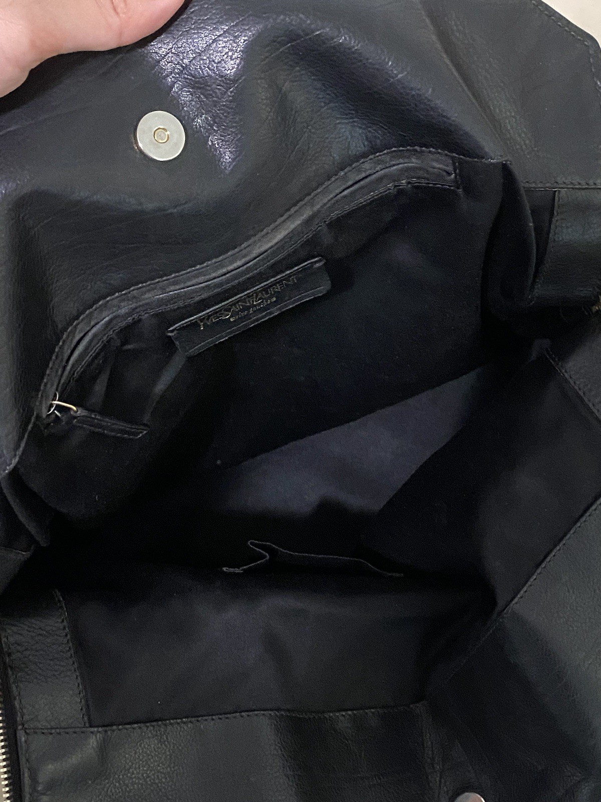 Borsa Yves Saint Laurent Rive Gauche nera