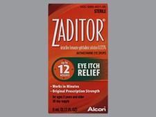 Systane Zadiator Eye Itch Relief Antihistamine Eye Drops 5 ML