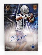 DEVIN STREET ROOKIE AUTO ~ 2014 TOPPS VALOR RC #VA-DS ~ COWBOYS ~ PANTHERS