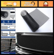 Universal Black Metal Mesh 47x16 - Aluminum Alloy Grill Insert For Car Bumper Universal Black Metal Mesh 47x16 - Aluminum Alloy Grill Insert For Car Bumper