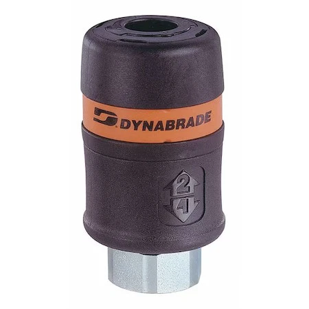DYNABRADE 97568 Female Safety, Coupler, 3/8" NPT