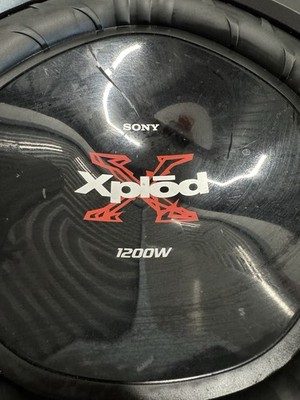 SONY Xplod XS-L121P5W 12 Inch 1200 Watt Car Audio Subwoofer | eBay