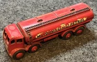 VINTAGE DINKY TOYS RED MORESTONE SERIES ESSO PETROL /OIL TANKER MADE IN ENGLAND