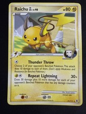 Pokémon TCG: Platinum: Rising Rivals - Raichu GL (31/111) Non Holo (MP) on eBay