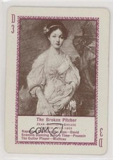 1897 US Playing Card Game of Famous Paintings The Broken Pitcher #D3 0w6