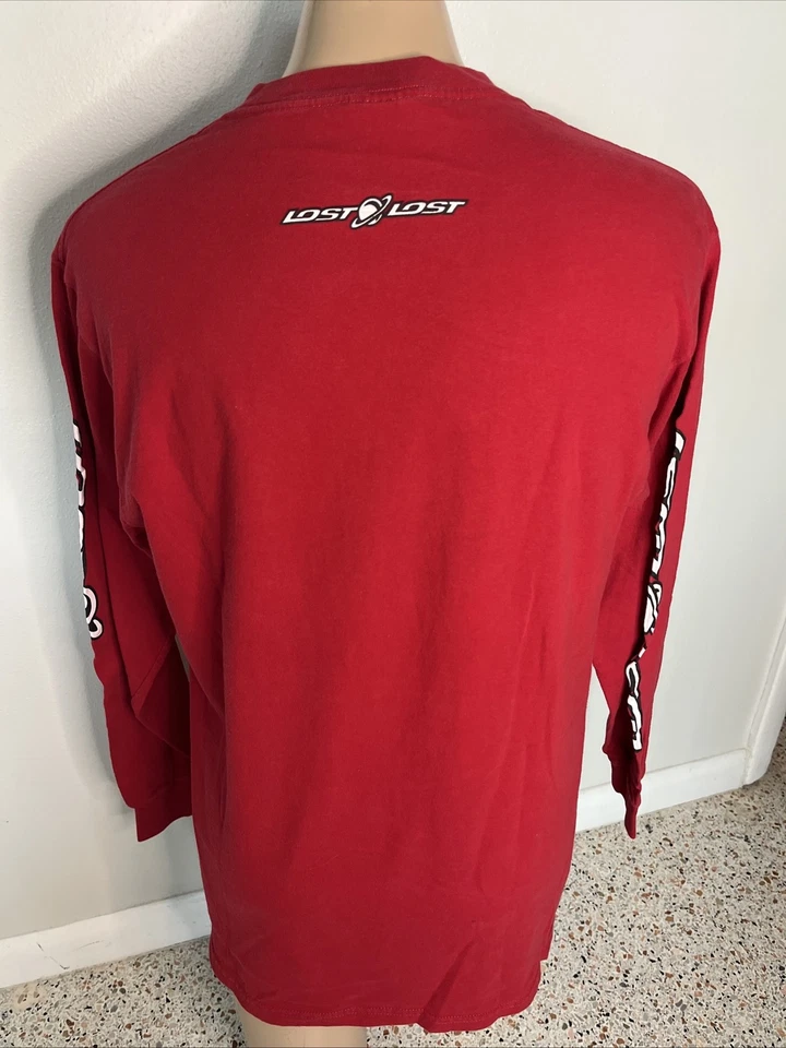Camiseta De Colección Años 90 Y2K LOST Enterprises Tablas de Surf Manga Larga Lg Surf Skate Foto 3 de 4