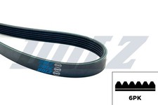 Dolz Keilrippenriemen 05KD6PK1003 f�r AUDI BMW CUPRA  passend f�r FIAT SEAT VW