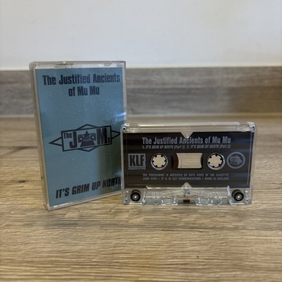 KLF JUSTIFIED ANCIENTS OF MU MU - UK CASSETTE TAPE SINGLE - IT'S GRIM UP NORTH