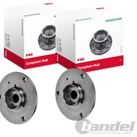 2X Fag RADLAGER-SATZ Vorne Passend FÜR Smart Fortwo Links+Rechts