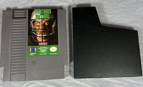 Tecmo Super Bowl Game (Nintendo NES, 1991) Cleaned Tested