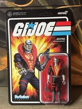 G.I. Joe Destro Figure Weapons Supplier 3.75 ReAction Super7 2021 NIP