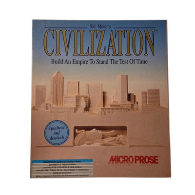 Sid Meier's Civilization PC Big Box MicroProse Sealed Retro Classic