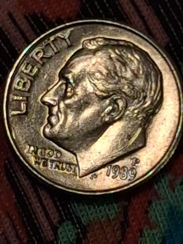 1982-P Roosevelt Dime 10C Philadelphia Business Strike Copper KM#195