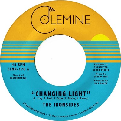 THE IRONSIDES CHANGING LIGHT / SOMMER NEW 7 INCH VINYL DISC