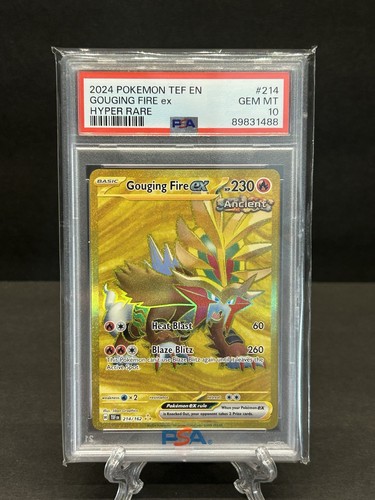 Gouging Fire ex graded PSA 10 for sale on eBay