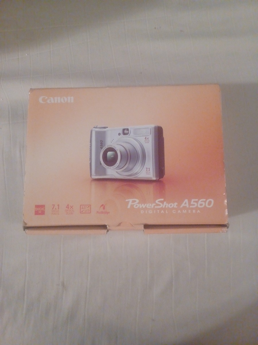 名機 動作品 平成レトロ Canon PowerShot A560 PC1229 Amazon.com : Canon PowerShot A560 7.1MP Digital Camera with
