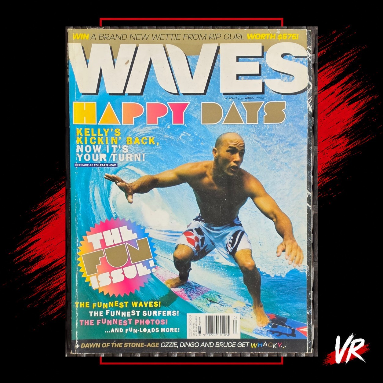 2007 May Waves Surfing Magazine Kelly Slater Mick Fanning VG