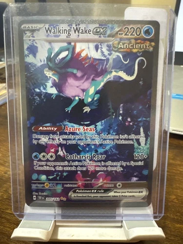2024 Temporal Forces Walking Wake EX Holo Secret Rare SAR #205/162