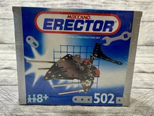 1993 Meccano Erector Set 502 Space Warrior Metal Construction Set 109 Pieces New