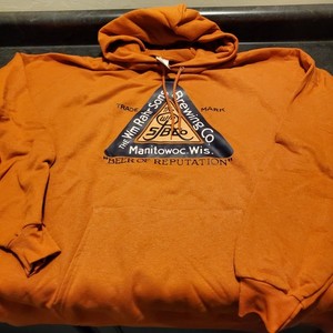Size 3X Orange Hoodie William Rhar & Sons Manitowoc Kingsbury Bleser Beer