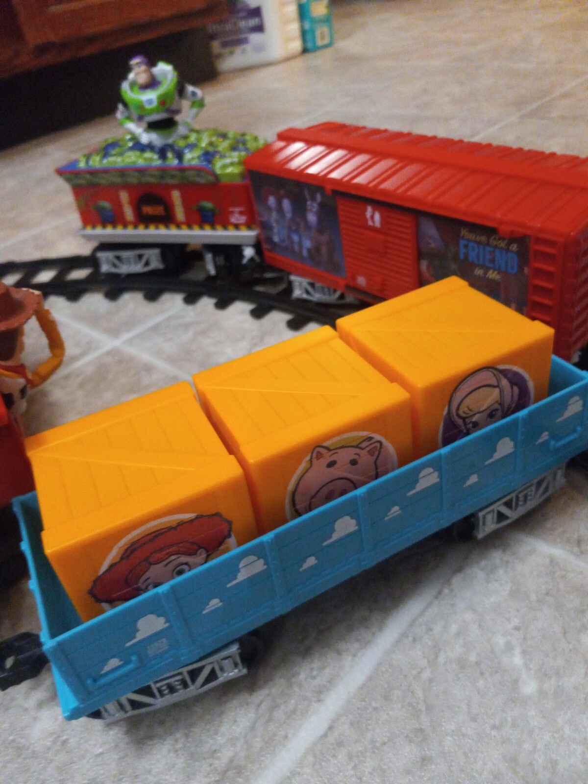 Disney Pixar Lionel 711979 Toy Story Ready to Play Train Set No remote