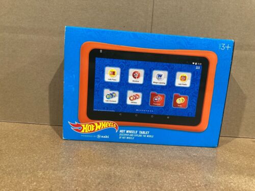Hot Wheels Tablet 7" By Nabi Orange/Open Box* - Picture 1 of 4