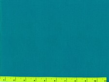 Dark Aqua Blue Solid Quilting Sewing Fabric by the Yard 2030