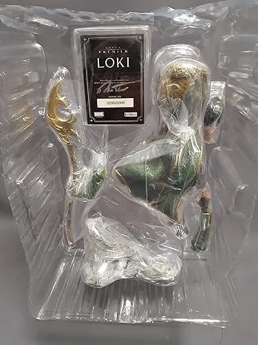 Figura de montaje simple pintada de PVC Loki escala 1/10 ARTFX Premier Marvel UNIVERSE Foto 2 de 4