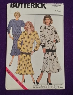 knee length dresses for ladies Butterick: 1960s Sweet Uncut Girls Dress & Jumper Sz 14 Vintage Sewing  Pattern main image 0