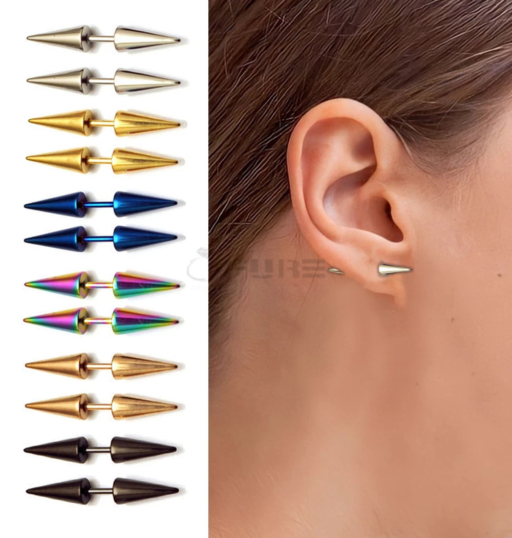 Spike stud earrings sale