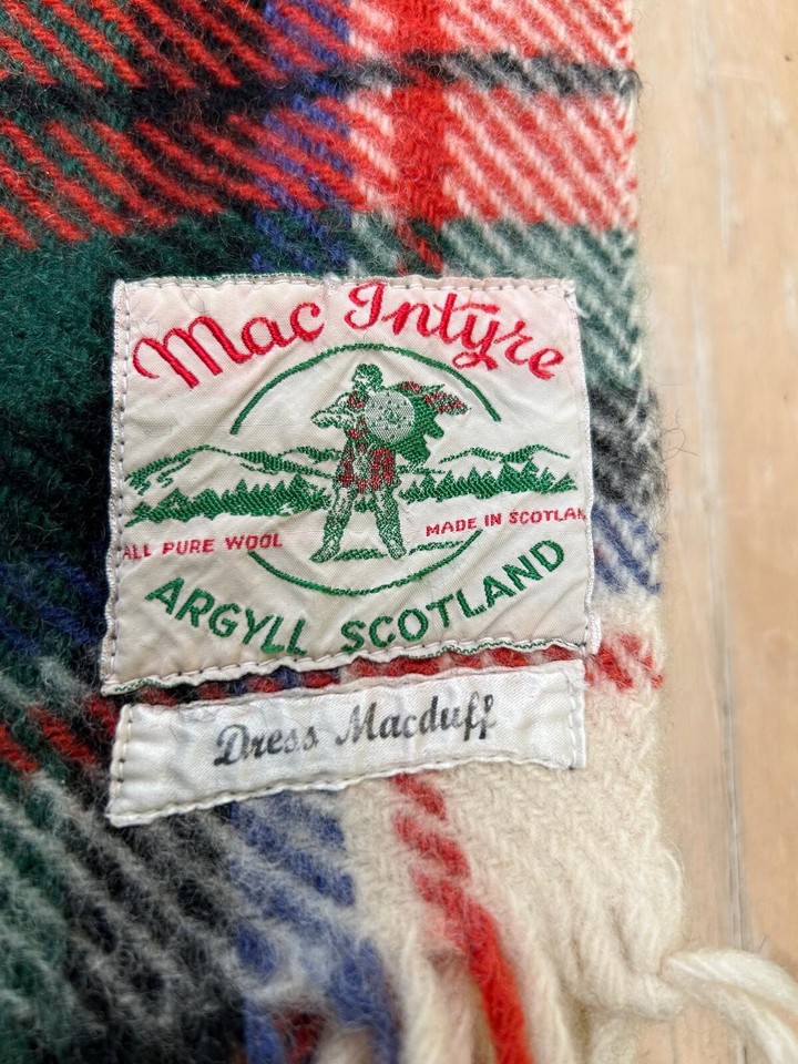 Mac Intyre Blanket Tartan Blanket eBay