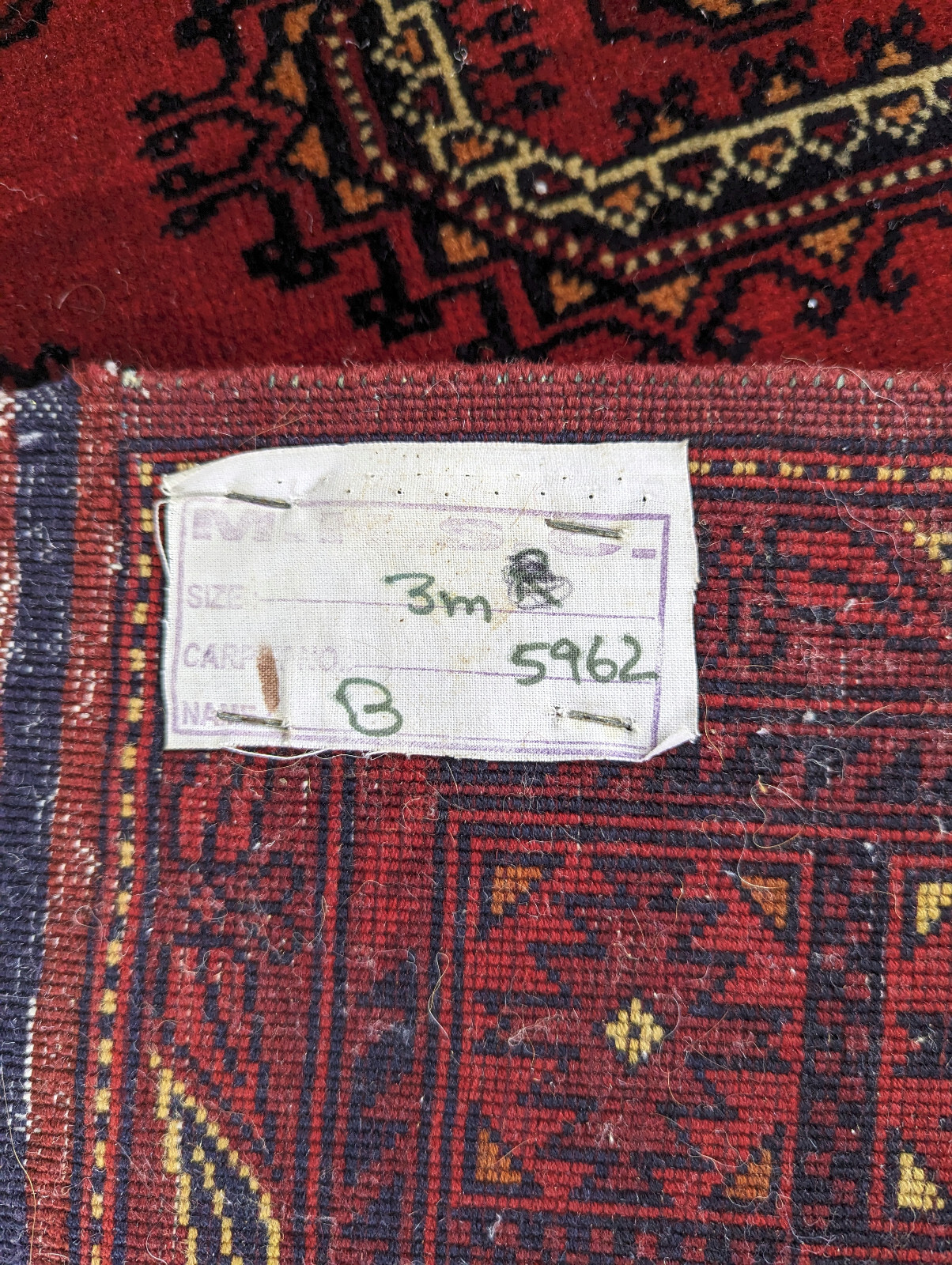 Hand knotted bokhara rug eBay