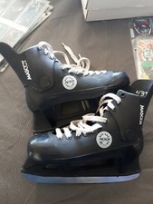 Vintage Micron Mascot Hockey Skates Size 8 Mens Used 