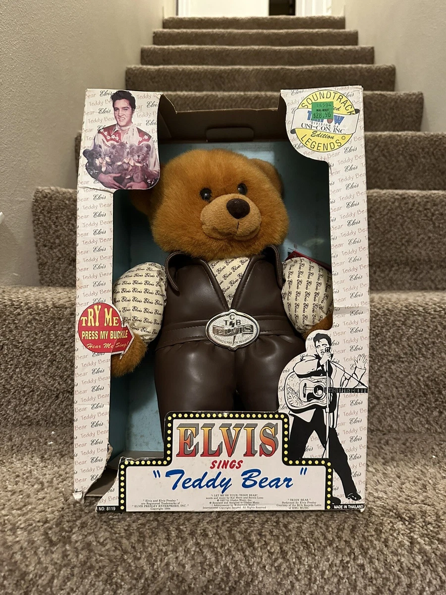 Elvis sings hotsell teddy bear