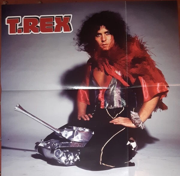 T-Rex Tanx Limited Edition Red Blue Vinyl LP RSD 2014 UK Record Store Day NEW * - Image 3 of 4