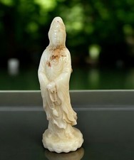 Jade Buddha Figur China Guanyin Bodhisattva chinesische Kwan Yin Skulptur 