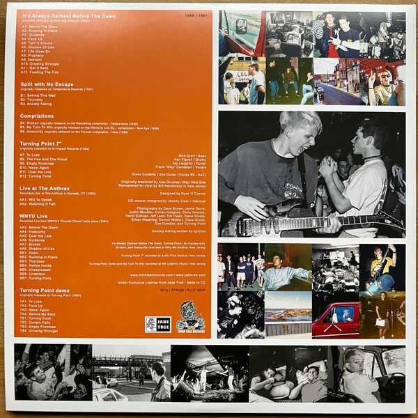 TURNING POINT Discography 1988-1991 2LP & 7