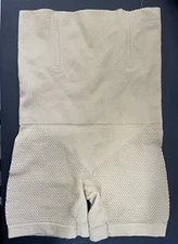 POP FASHION Women's Slimming Tummy Control Shaping Bottoms Beige Size M/L  2534