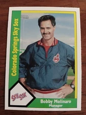 24 BOBBY MOLINARO COLORADO SPRINGS SKY SOX 1990-477 CMC
