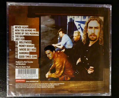Nickelback Silver Side Up CD - Roadrunner Records 2001 - New