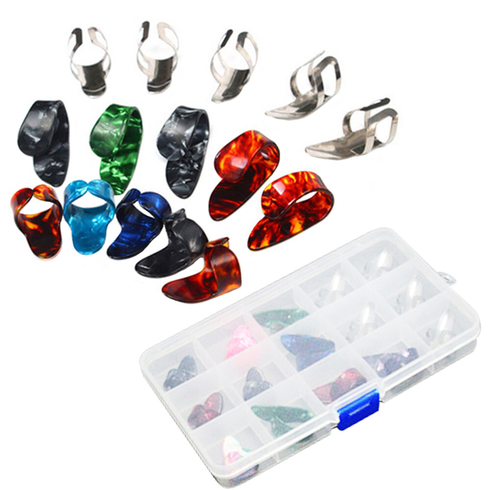 15 Pcs Guitar Pick Set Guitar Capo Musical Instrument