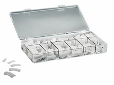 Nagel Tips Natur 500 250 100 Set Premium Kunstnägel künstliche Fingernägel Nägel