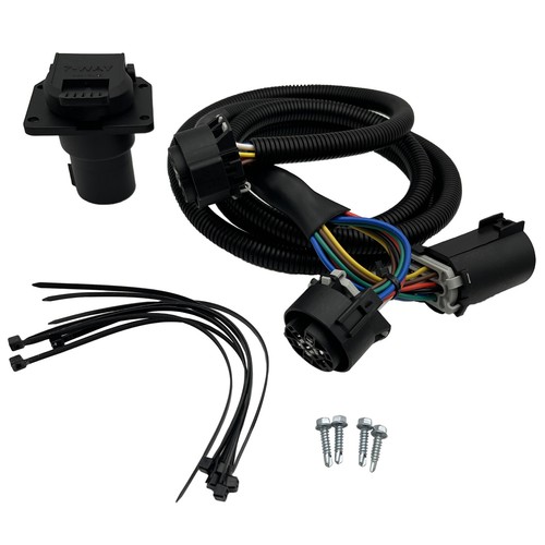 In Bed Trailer Wiring Harness HC3Z15A416A 7 pin for 20172022 Ford